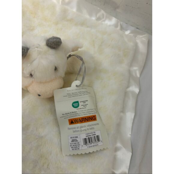 Island cloud plush giraffe blanket white animal new 14"x14" replacement lovey - Picture 5 of 7